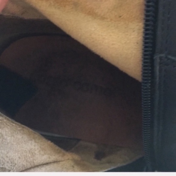 Corso Como | soft black leather knee high riding boots - Picture 4 of 8